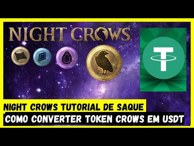 NIGHTCROW - CROW 토큰을 USDT로 전환하는 단계별 업데이트