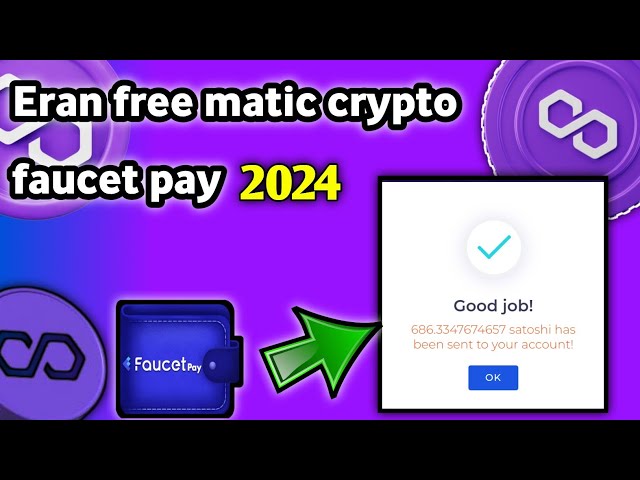 無料の Matic Crypto Faucetpay を獲得 || Polygon Matic 価格予測 2024 |即時出金サイト