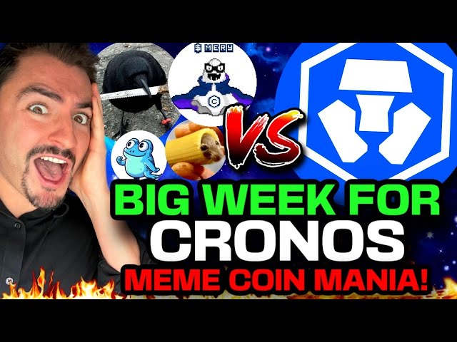 Cronos Meme Coins GROSSE WOCHE VORAUS! (CRO-Coin-Inhaber VORSICHT!) Crypto.com-Updates