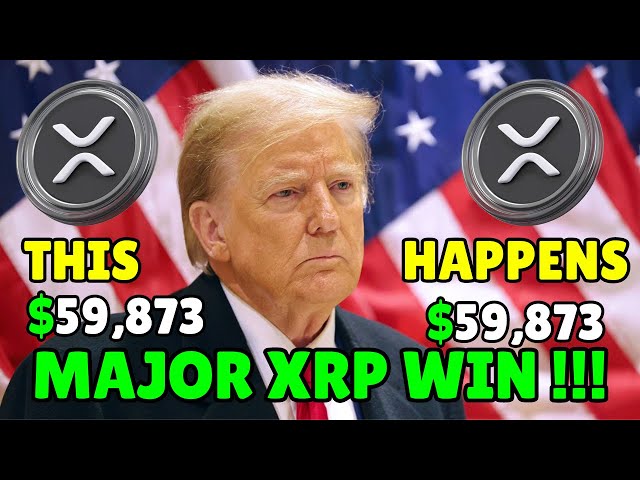 도널드 트럼프: 이런 일이 발생하면 XRP는 59,873달러에 도달할 것입니다! 큰 XRP 승리!!! - 현재 리플 XRP 뉴스