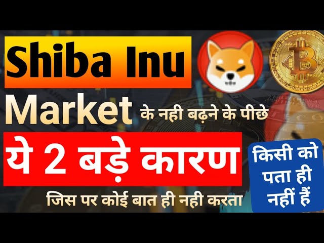 Ces 2 raisons pour lesquelles Bitcoin ne croît pas || Nouvelles des pièces Shiba Inu aujourd'hui || Prévision de cours Shiba inu Coin