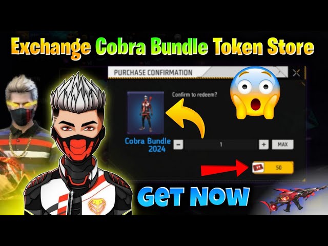 Exchange Cobra Bundle In FF Token Store || Cobra Bundle Return 🔥🥀