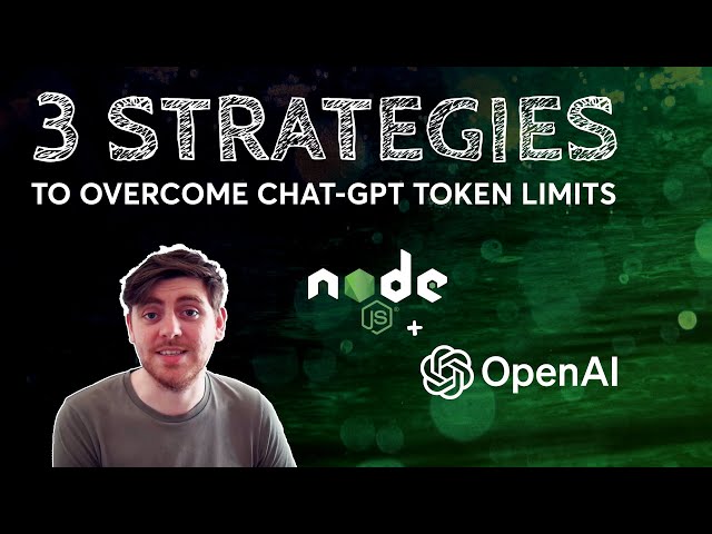 ChatGPT + Node.js | 3 Ways to Overcome the Token Limits