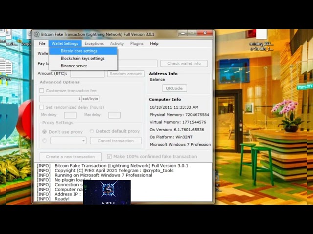 Bitcoin Fake Transaction (Lighting Network) 3.0.1 Examen complet _ BTC Flash Dernier