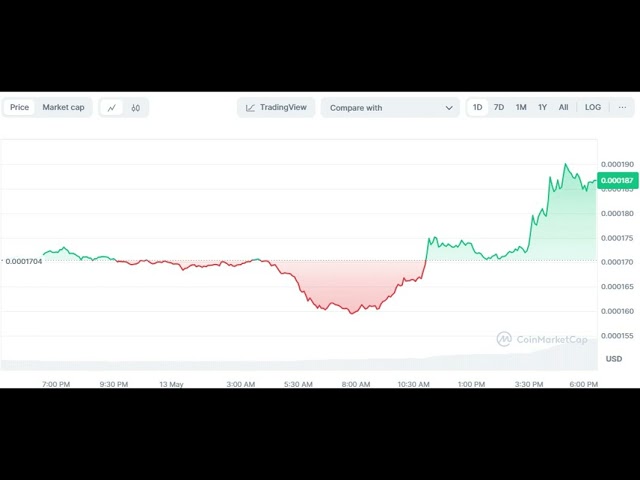 Le prix de FLOKI augmente de 8 % après la cotation de l'indice Bitpanda