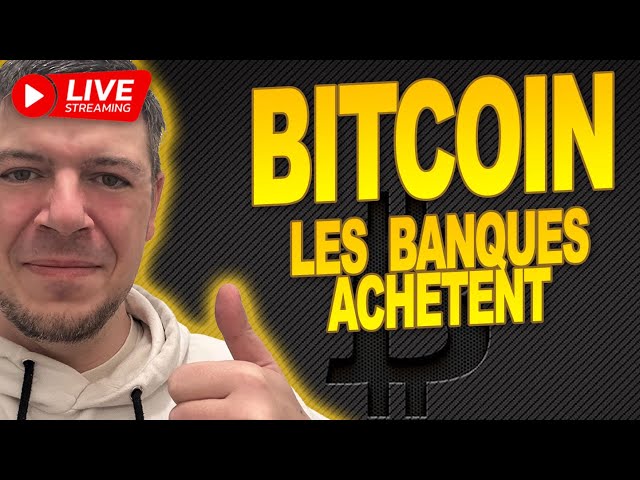 🚀 Bitcoin – les banques achètent massivement des ETF ! EN DIRECT! 🚀