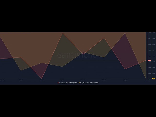 FLOKI, BONK의 변동성이 큰 한 주: 약세는 계속될까요?