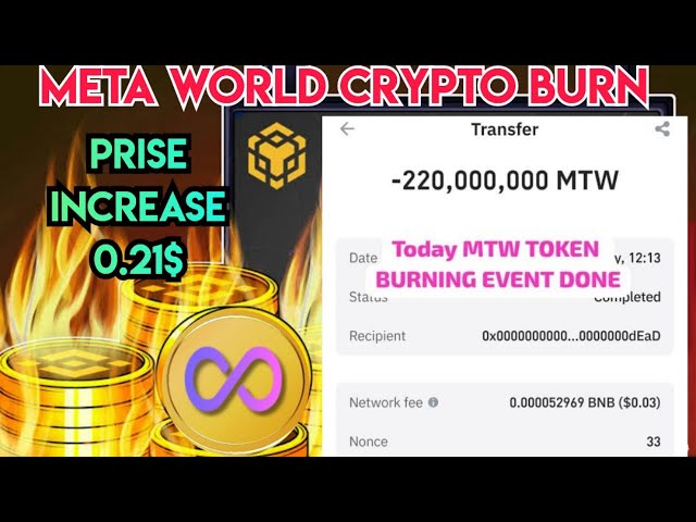 META WORLD 加密燃烧 220000000 代币 🔥🔥🔥🔥🔥🔥🔥🔥 🔥🔥🔥