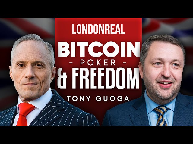 La légende du poker Tony G parle de Bitcoin, de blockchain et de liberté à Dubaï - Tony Guoga