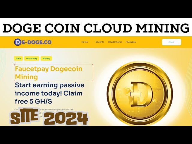 Robinet Doge Coin gratuit Pay Cloud Mining 2024 || #dogecoin #dogecoincloudmining #crypto2024 #doge