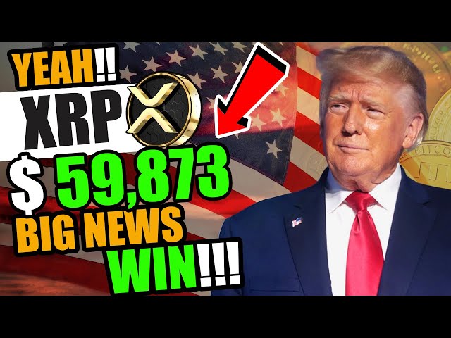 이런 일이 발생하면 Donald Trump XRP는 $59,873에 도달할 것입니다! 큰 XRP 승리!!! 현재 리플 XRP 뉴스