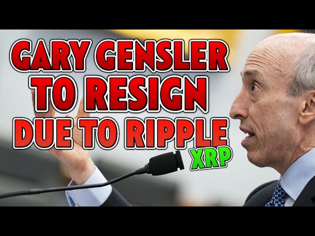 🚨속보: GARY GENSLER, 리플 XRP로 인해 사임