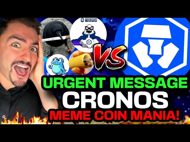 Cronos Meme Coin AVERTISSEMENT ! (MISE À JOUR URGENTE !) Crypto.com ET CRO Coin Investors PRÉPAREZ-VOUS !