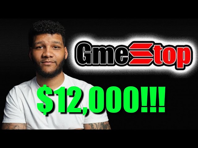 Le jeton GameStop vient de me faire gagner 12 000 $ en 2 jours !!! #GME