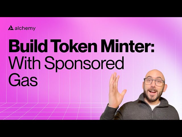 Build an ERC20 Token Minter with Sponsored Gas | Solidity | Account Abstraction