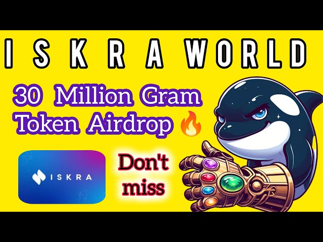 Gram 代幣空投🤑 || Iskra 世界空投 🔥 || M Haqnawaz 免費收入 ✅