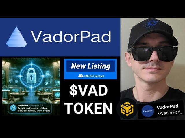 $VAD - VadorPAD TOKEN VAD CRYPTO COIN BNB BSC PANCAKESWAP MEXC GLOBAL VADOR PAD BLOCKCHAIN ​​BINANCE