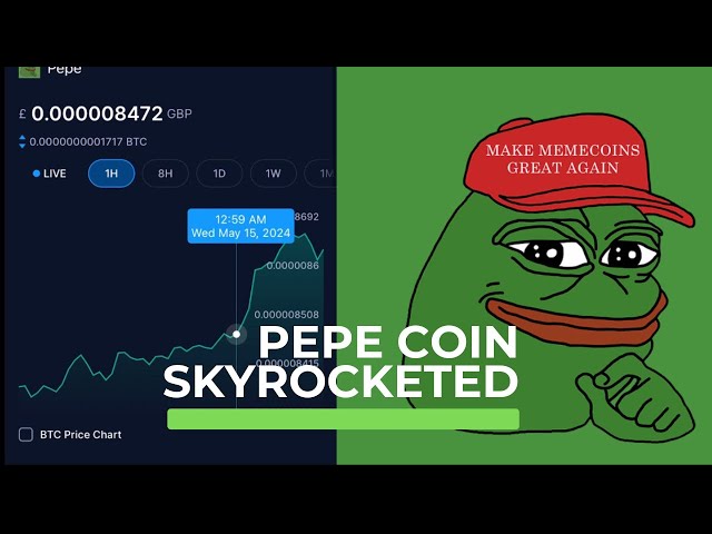 Pepe Meme Coin monte en flèche : tout ce que vous devez savoir sur Pepe Coin !