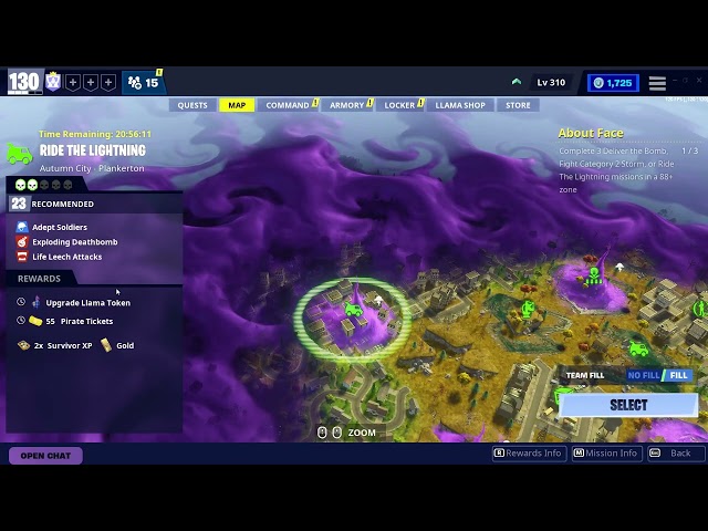 40 Vbucks et 1x mise à niveau du jeton Lama - Fortnite Save The World