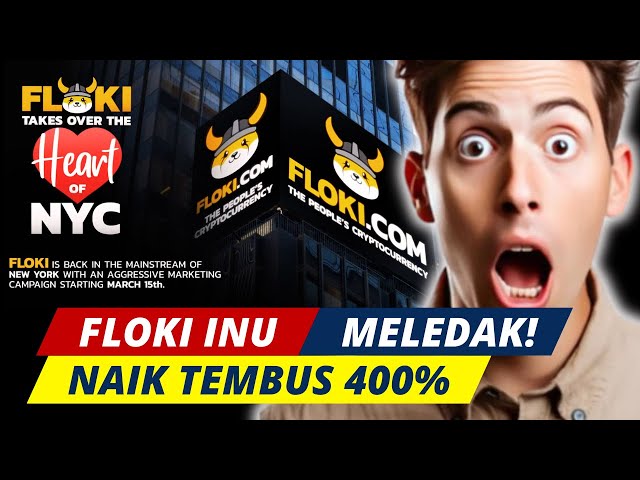 La confiance des investisseurs explose ! #Floki Coin enregistre une augmentation de 400 % de sa valeur !