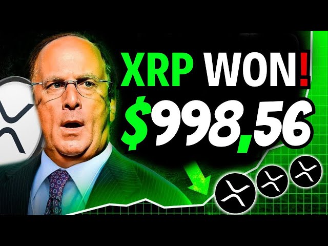 RIPPLE XRP LA DERNIÈRE SECONDE RÉPONSE À RIPPLE !! L'actualité Ripple Xrp du jour : (PLANIFIEZ 998,56 $ PENDANT LA NUIT)