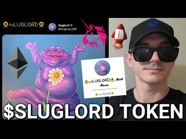 $SLUGLORD - SLUGLORD JETON CRYPTO PIÈCE MATT FURIE MEME MEMECOIN ETH ETHEREUM BLOCKCHAIN ​​SLUG LORD