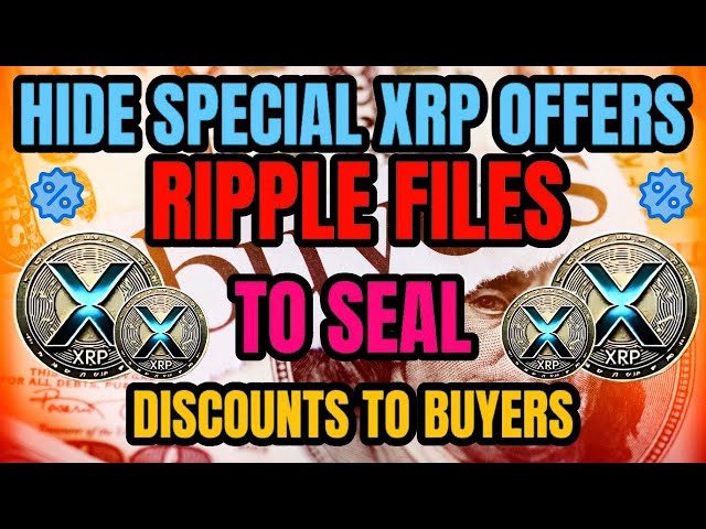 XRP 訴訟：Ripple 希望向機構買家隱藏特別的 XRP 優惠！ XRP 今日重大新聞