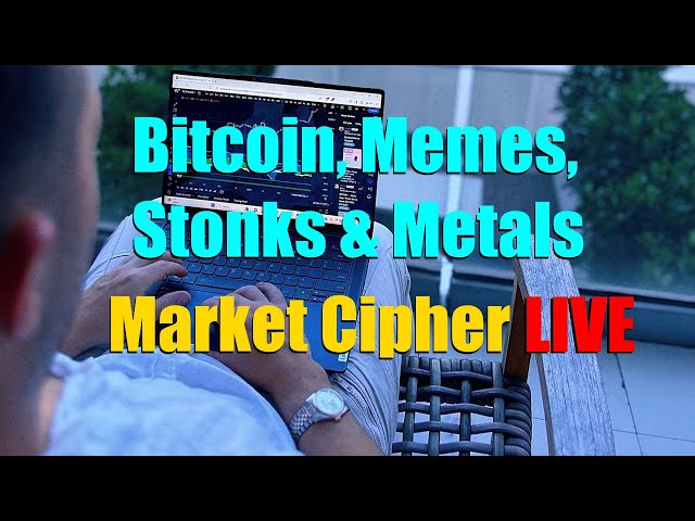 比特币、Memes、Stonks 和金属 - Market Cipher LIVE