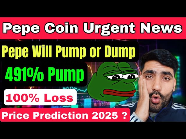 Pepe Coin Nouvelles urgentes aujourd'hui 🚨🚨 || Pepe Coin va pomper ou vider || Prévision de cours Pepe Coin