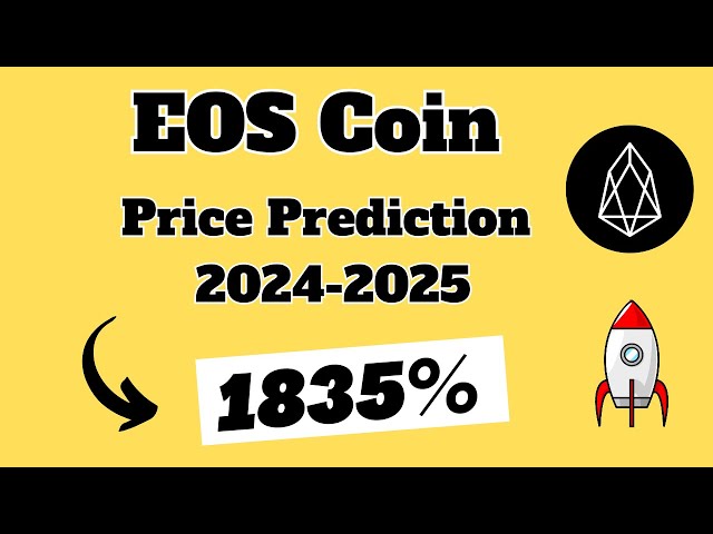 Prévision du prix des pièces Eos pour Crypto Bull Run en hindi | Prédiction Eos Crypto 2024 et 2025 #eos