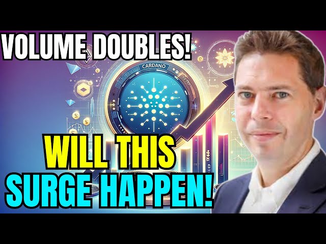 CARDANO ADA NEWS AUJOURD'HUI LE VOLUME DOUBLE !!! LA DERNIÈRE FOIS CELA EST ARRIVÉ ADA SURGED !!!