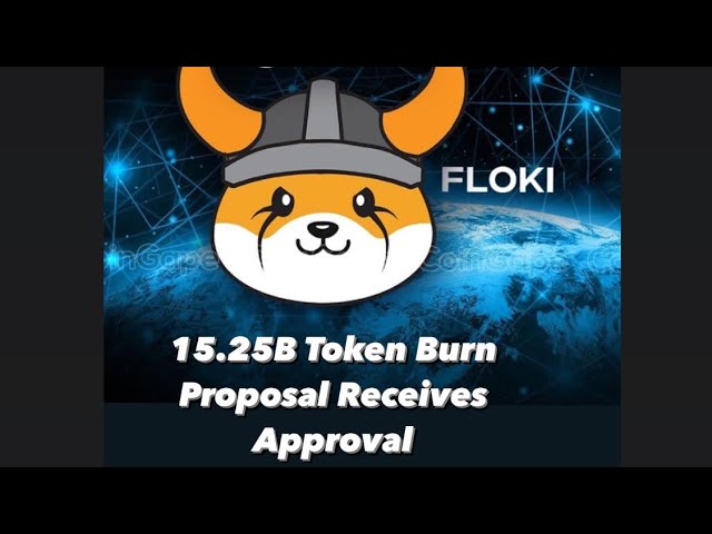 FLOKI 가격 상승 🚀152억 5천만 개의 토큰 소각 제안이 승인을 받음 #floki #crypto #cryptocurrency