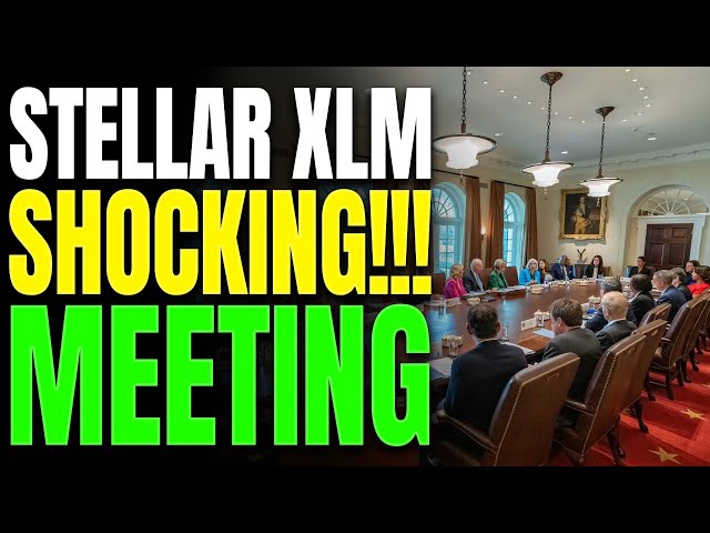 XLM ステラ - 衝撃的な米国議会会議 (XLM の使用が明らかに)