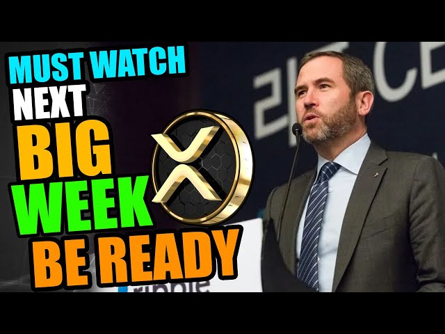 Be prepared for the next XRP BIG WEEK! 🚨