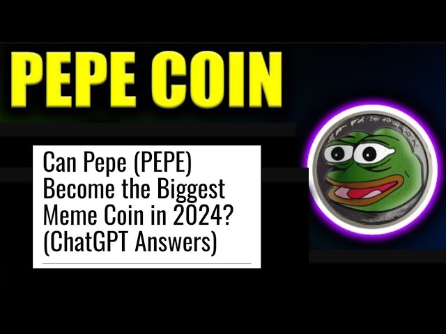 PEPE Coin Today News | PEPE Coin Price Pump | PEPE Biggest Meme Coin 2024