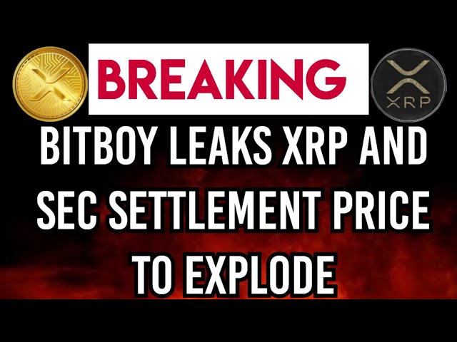 XRP NEW UPDATE: BitBoy Hints at Ripple v. SEC Settlement, Expects XRP Price to Explode #bitcoin