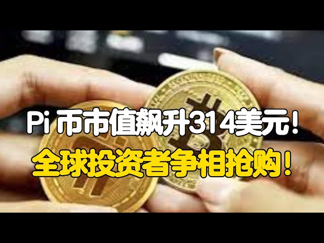 Pi Network：Pi幣市值暴漲314美元！全球投資人爭相搶購！