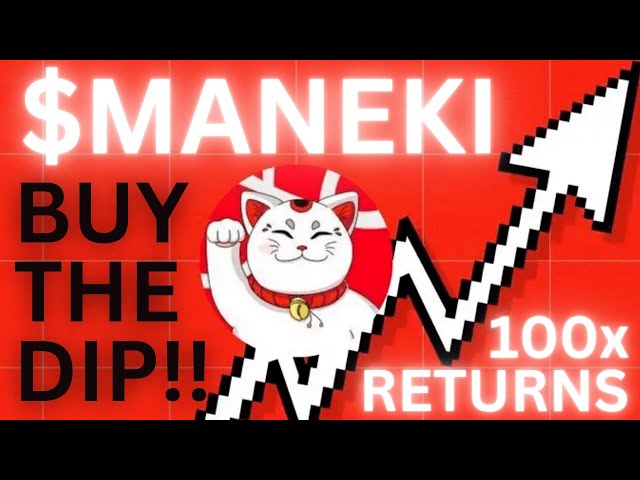 $MANEKI-MÜNZE KAUFEN SIE DEN DIP??? EINFACHE 100-FACH-RÜCKGABE DIESER SOLANA-MEME-MÜNZE?