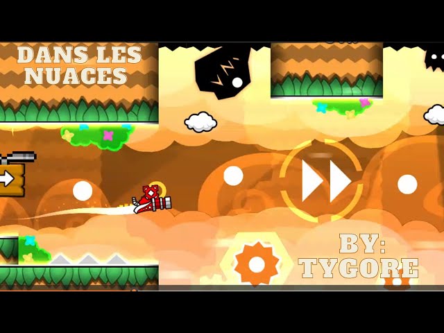 Dans Les Nuaces 게시자: Tygore (All Coin) // Geometry Dash