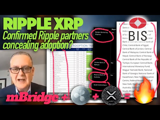 Ripple XRP：Ripple 合作夥伴隱瞞採用情況以及 mBridge 與使用 XRP 的銀行進行大規模整合