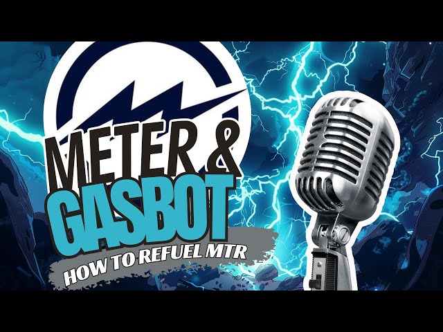 ⚡️Compteur et Gasbot : faites le plein sans effort du jeton MTR depuis n'importe quel réseau ! 🚀