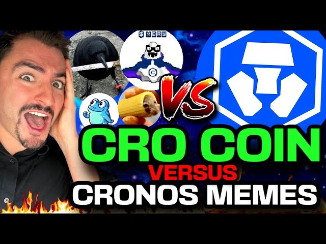 Crypto.com の CRO コイン VS クロノス ミーム コイン FEAR!