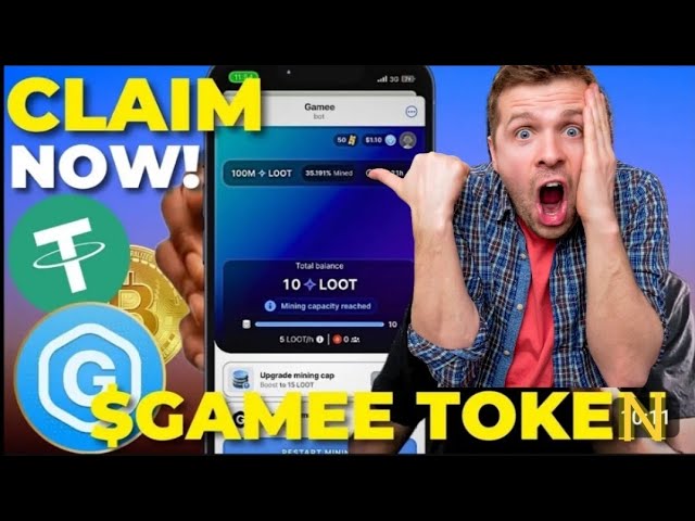 Gamee 代币免费挖矿 ⛏️ 由 Binance 提供支持 ||电报赚钱应用程序