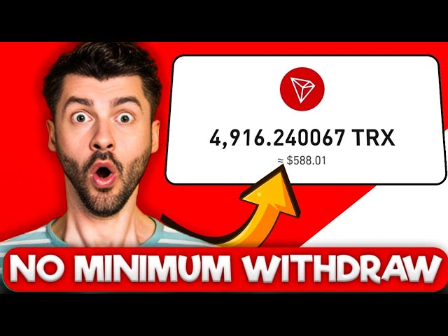 최소 인출 없음 | 무료 TRX 채굴 사이트 | 무료 TRON TRX 코인을 획득하세요