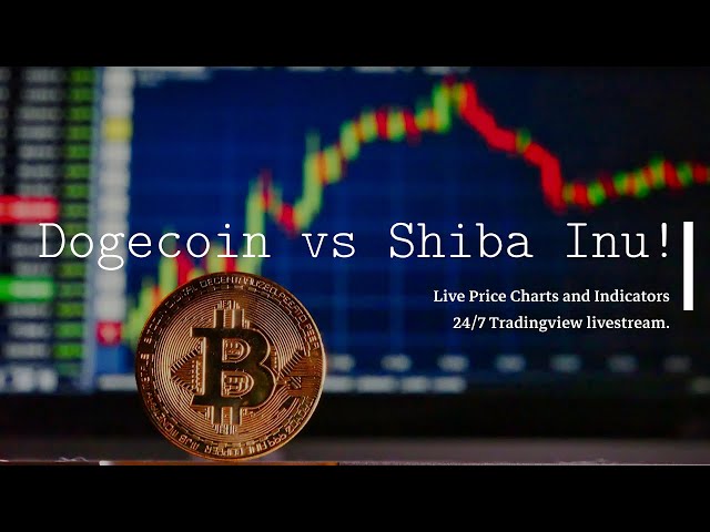 🔴Dogecoin と柴犬の価格チャート #Doge #Shib #Pepe #ETH