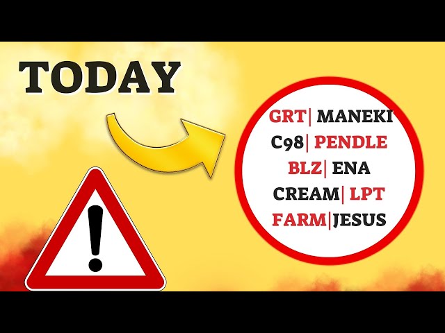 UPDATE Prediction 20/MAY GRT MANEKI C98 PENDLE BLZ ENA CREAM AA FARM JESUS Crypto Technical Analysis