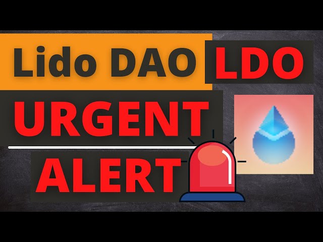 Lido DAO LDO 代币价格今日新闻 - 价格预测和技术分析