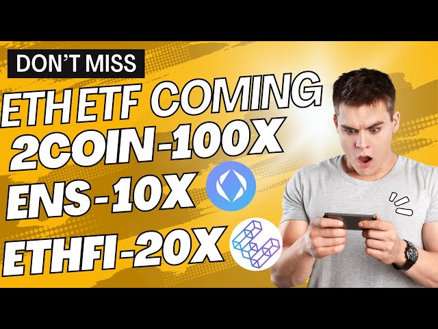 These 2 coins will pump 1000%, ETH ETF, TOP 2 Coins PUMP🚀 ETH ETF - Best Crypto to Buy Now?📊