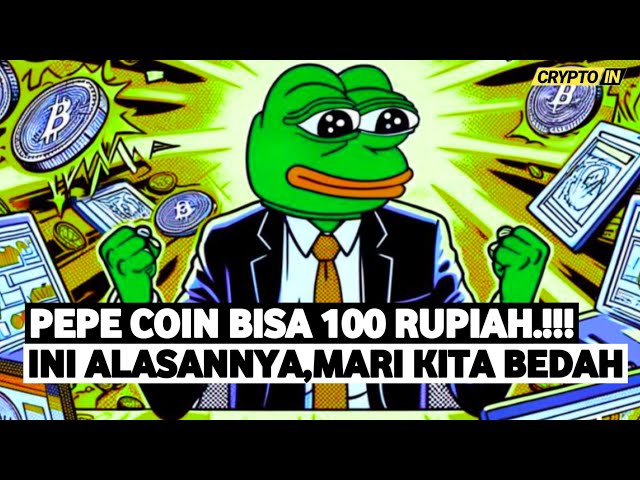 PEPE 코인은 가까운 시일 내에 100루피아가 될 수 있습니다.??? 서두르자.!!!!