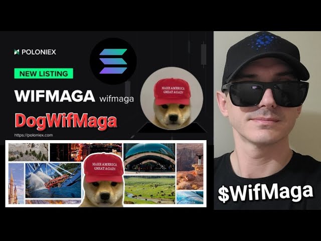 $WIFMAGA - DogWifMaga 토큰 암호화폐 SOL SOLANA POLONIEX DOG WIF MAGA DOGWIF RAYDIUM JUPITER MEME